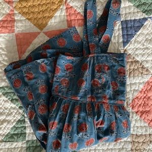 Christy Dawn Ollie Dress in Indigo Sunflower size Small